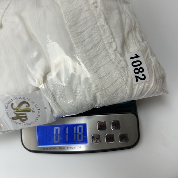 Stolen Hearts Womens‎ Top Shirt Large White sleeveless Side Tie Adjustable Linen - Picture 16 of 16